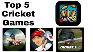 Top 5🏏 Cricket Games.|Available on Play Store. screenshot 4