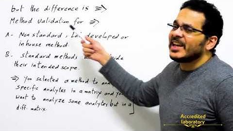 ISO17025/2017| 7. Process requirements | 7.2 Selection, verification &  verification of methods