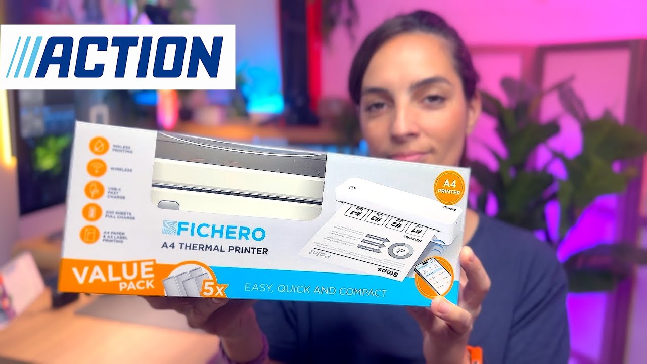 Imprimante thermique Fichero de chez ACTION
