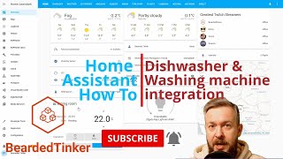 Home Assistant dishwasher and washing machine integration