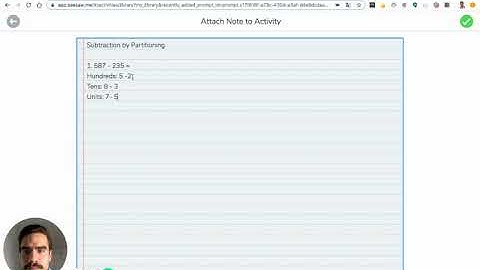 Subtraction by Partitioning - 3 digit numbers