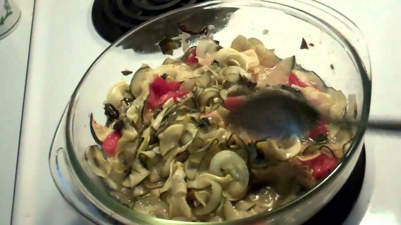 Toaster Oven Zucchini Casserole YouTube