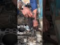 how Pakistani and Indian mechanics insert pistons into the box... #shorts #car #mechanic