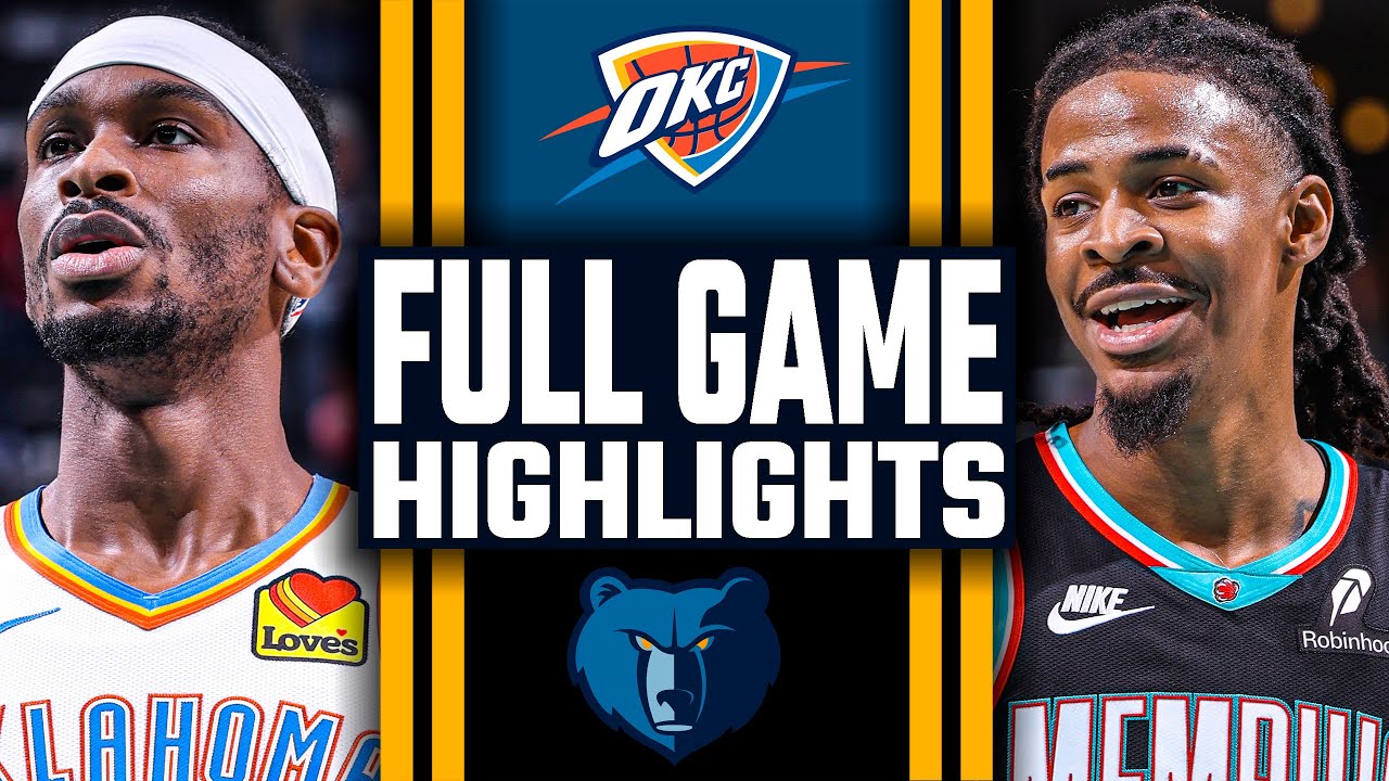 Oklahoma City Thunder vs Memphis Grizzlies - FULL GAME HIGHLIGHTS | November 9, 2025 NBA Season