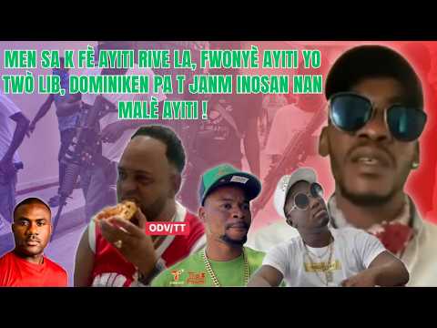 Gwo konplo sou do n, baryè lib! Dominiken pa t janm inosan nan malè Ayiti. Men youn lan patwon yo !