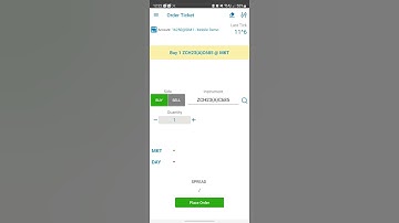 QST Mobile Android Tutorial: Options Chain