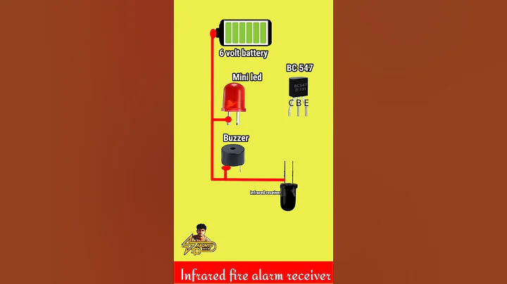 Infrared fire alarm receiver #shorts #short #shortvideo #alarm