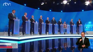 Predvolebná Superdebata Kandidátov Na Prezidenta Sr 2024 | 360P