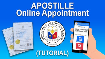 DFA Online Appointment (Apostille/Red Ribbon) – 6 MIN. TUTORIAL!