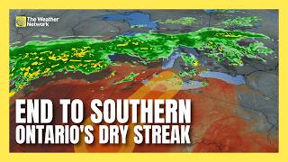 Southern Ontario's dry spell is coming to an end | #forecast