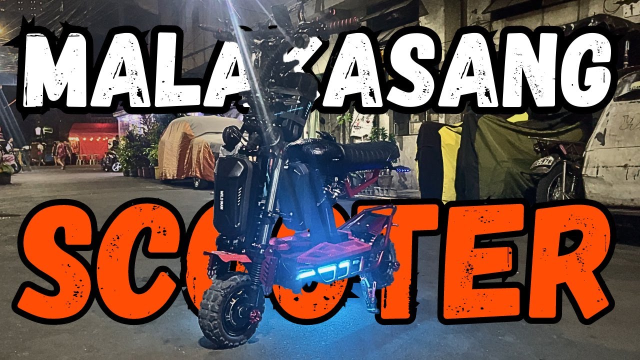 MAANGAS NA ELECTRIC SCOOTER ? NO PROBLEM!