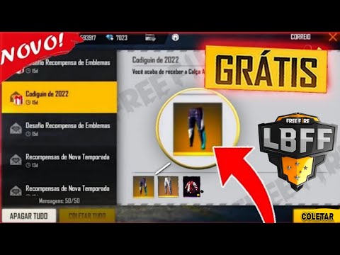 Código Free Fire infinito LBFF 2022: resgate agora no site Rewards da  Garena em 2023