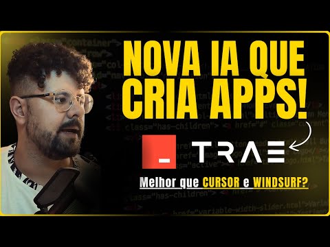 Trae AI: A IDE com IA 100% GRATUITA – Melhor que Cursor e Windsurf!?