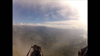 Paragliding  in Monte Dolada Italy 20120928