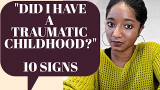 "Did I Have A Traumatic Childhood?" 10 Signs of Childhood Trauma | Psychotherapy Crash Course