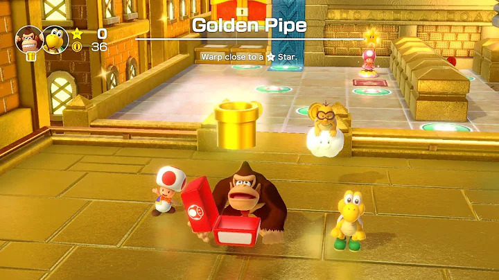 Super Mario Party Partner Party Tantalizing Tower Toys Donkey Kong Koopa Troopa vs Bowser Diddy Kong