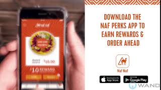 Naf Naf Middle Eastern Grill Loyalty Integration | WAND Digital Showcase