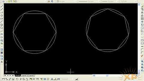 Lesson 12: AutoCAD Polygon Command Tutorial Complete | Inscribed, Circumscribed, Triangle,