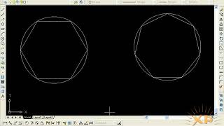 Lesson 12: AutoCAD Polygon Command Tutorial Complete | Inscribed, Circumscribed, Triangle,