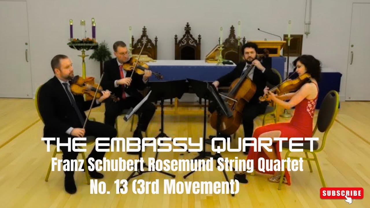 Schubert — “Rosamunde” Quartet, III.