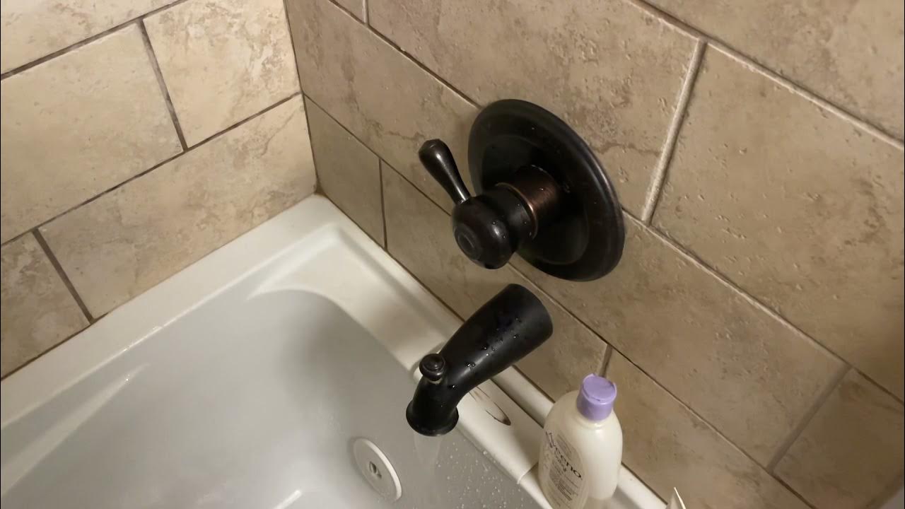 Shower valve squeal on hot water only YouTube