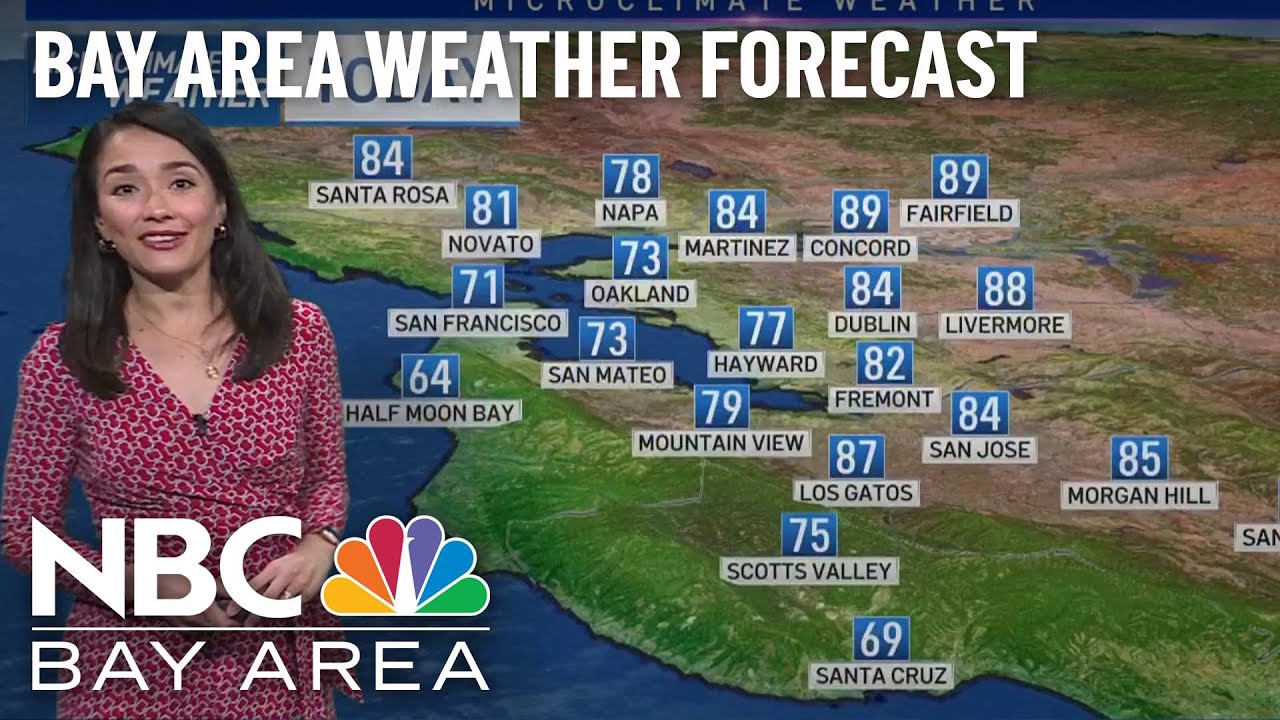 Bay Area Forecast: Warm and Dry Sunday - YouTube