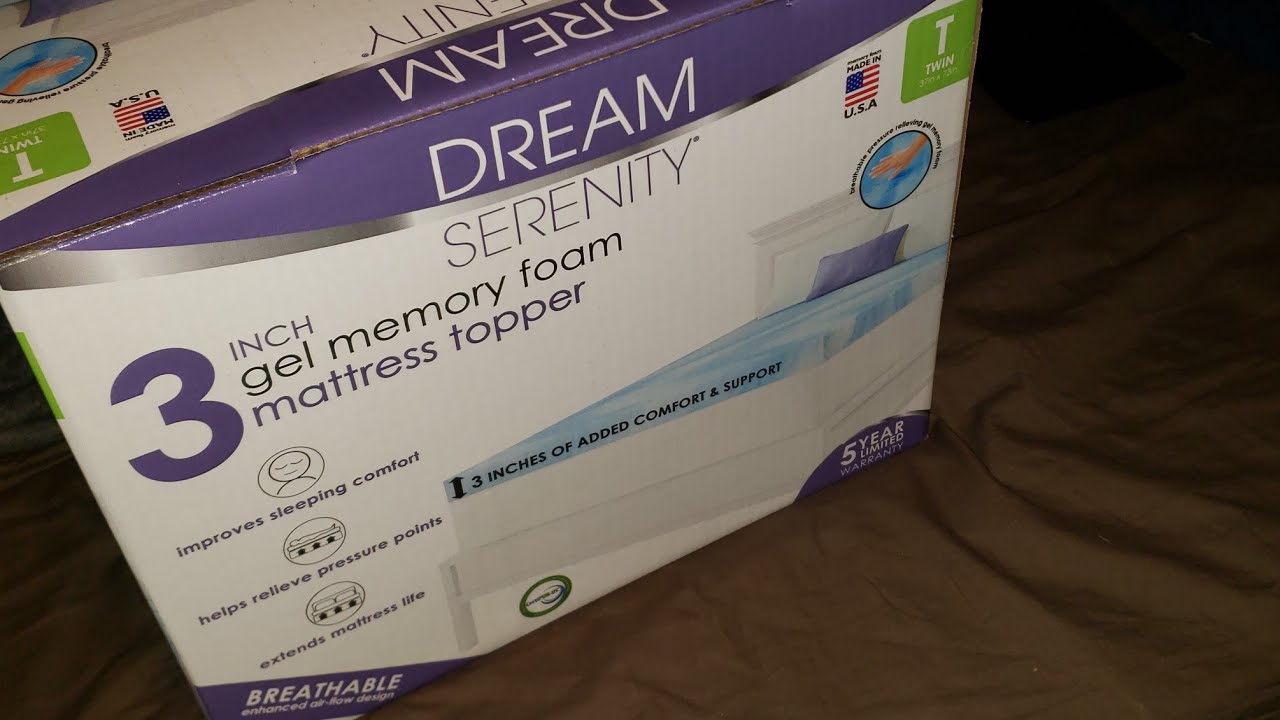 sinomax mattress dream serenity topper