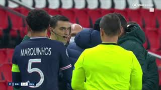 Hakem Sebastian Coltescu, Başakşehirin Yardımcı Antrenörü Pierre Weboya Irkçı Söylemlerde Bulundu.