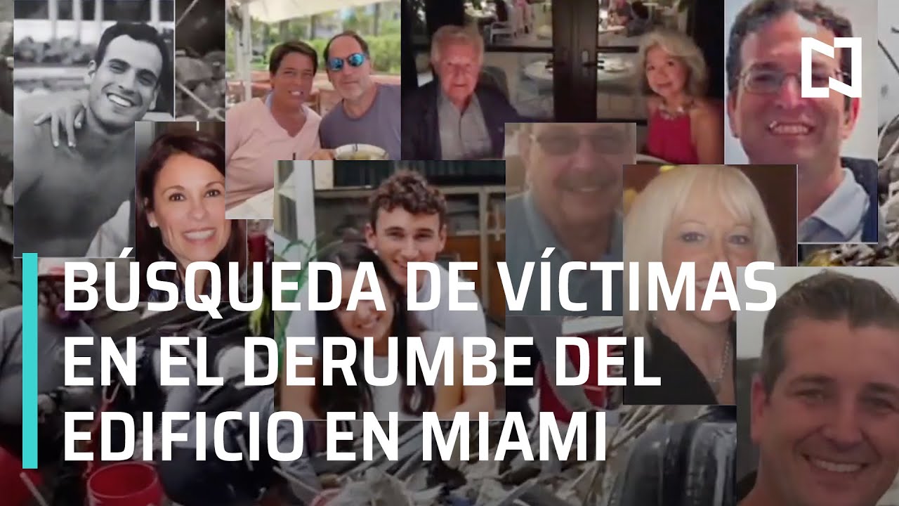 Búsqueda de sobrevivientes en el derrumbe del edificio en Miami- En Punto
