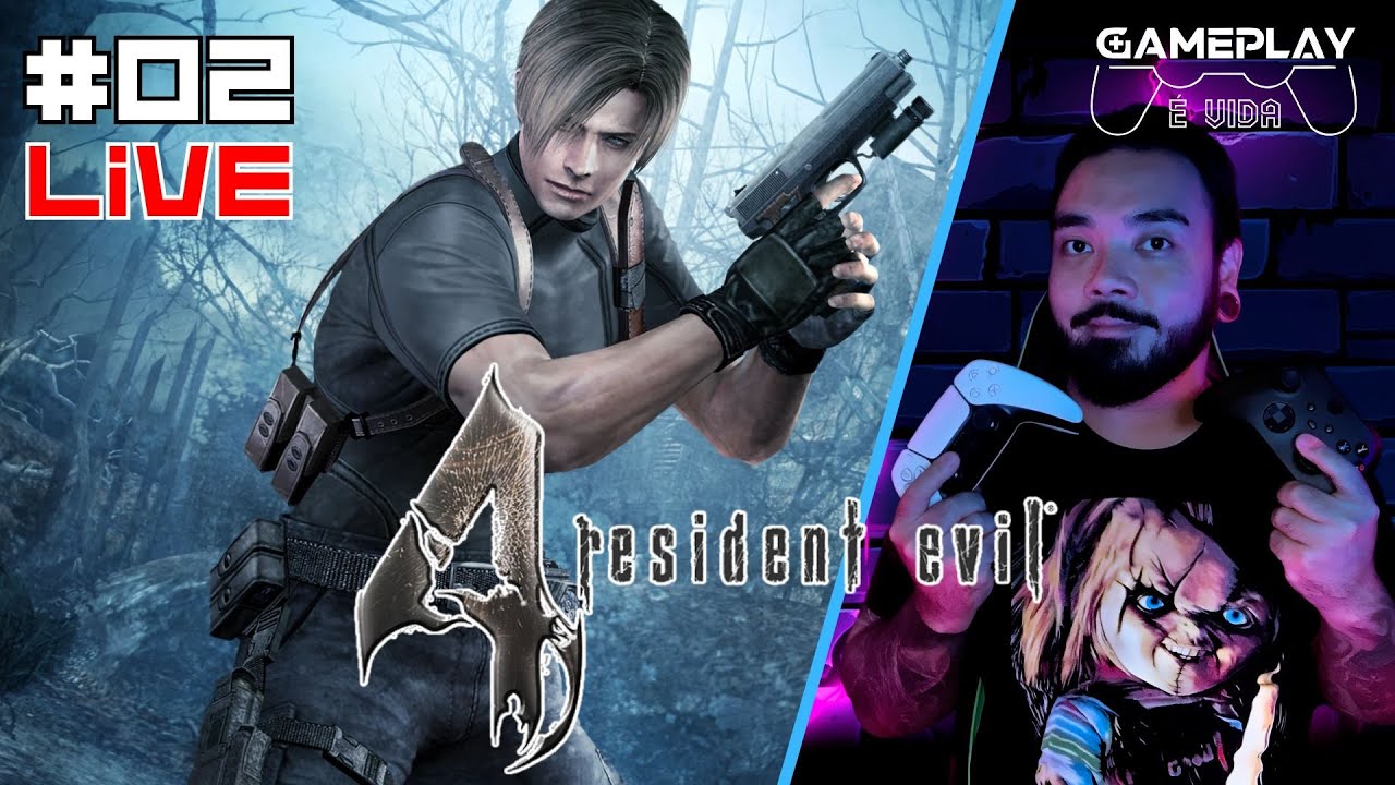 AO VIVO - RESIDENT EVIL 4 ORIGINAL: #02 ''CHEFE DEL LAGO!'' (XBOX SERIES X)