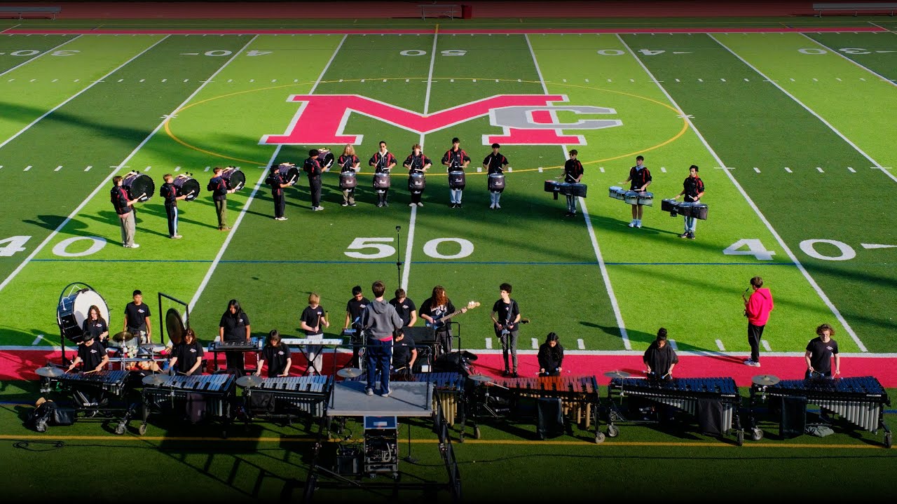 2025 MHS Marching Band - Unbroken - Percussion Feature (October 25, 2025)