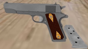 Colt M1911 Spin (Made In Blender)