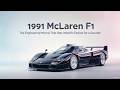 1991 McLaren F1 | The Engineering Marvel That Ruled Speed for a Decade | Automotive Icon