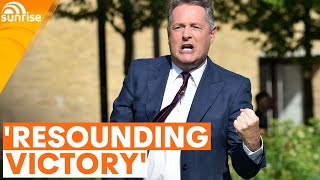 'RESOUNDING VICTORY' | Piers Morgan 'delighted' by victory over Meghan Markle | Sunrise
