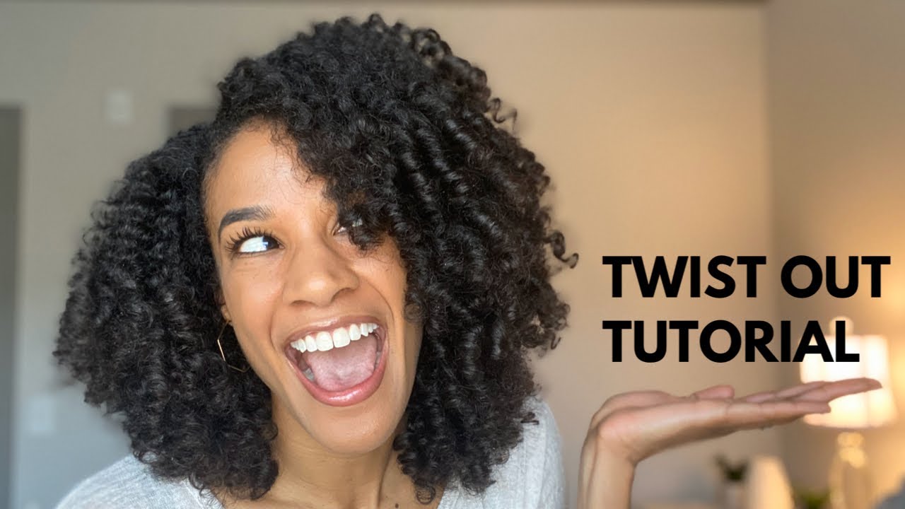 Twist Out Tutorial with Perm Rods YouTube