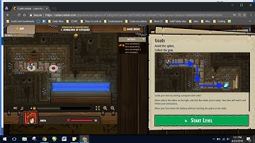 CodeCombat CS1 Level 1