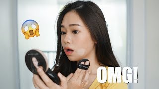 MAYBELLINE SUPER CUSHION ULTRA COVER REVIEW + COVERAGE + WEAR TEST | ENG SUB