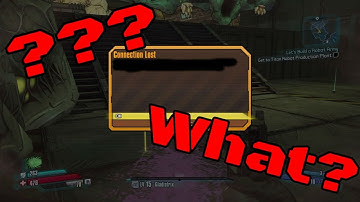 Did my game just CRASH!?!? (Borderlands The Pre-Sequel)