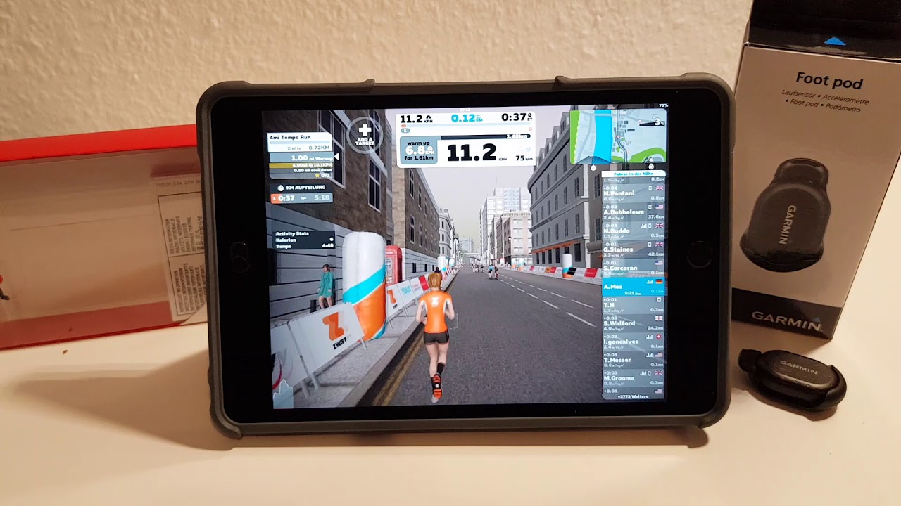 Zwift Running Bluetooth iPad Set up, was brauche ich? YouTube