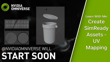 Create SimReady Assets - UV Mapping/Materials | Learn With Me