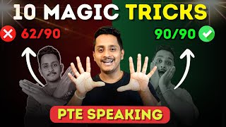 10 Magic Tricks  Score 62 to 90 in PTE Speaking | PTE Skills Academic