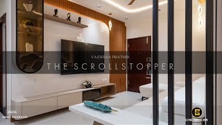 3Bhk Vacation Home Tour At Vazhraa Pratik Calm, Elegant Luxurious Interiors By Chic Spaces
