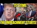 🚨Johnson CRIES: Trump MTG Jaw-Dropping IMPEACHMENT Announcement After University Campus RIOT Erupts