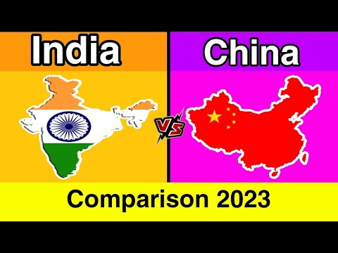 China vs India | Country Comparison 2023 - YouTube