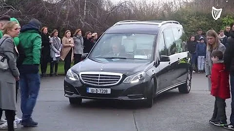 Andrew McGinley gives eulogy to his three beloved ...