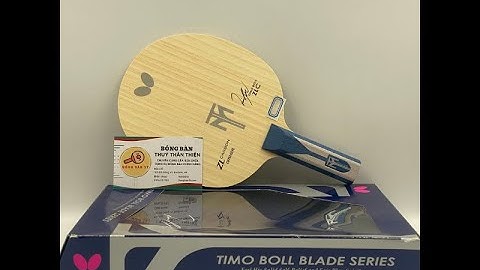 Cốt vợt Timo Boll ZLC - Cốt vợt tấn công vô cùng linh hoạt