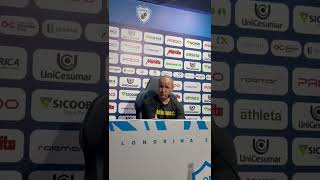 Coletiva Ricardo Catalá - Pós Jogo Londrina x São Bernardo - 8ª rodada Série B 2026 - 12/05/2026