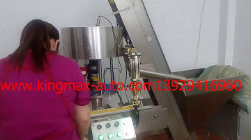 plastic cap and liner assembly machine