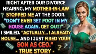 Information My Mother-in-Law Kicked Me Out—Then I Fired Her Son as CEO Update