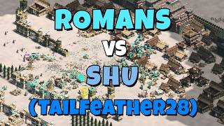 ROMANS with FAKER & _14_ vs FragNaticTV, P@K() & Tailfeather28 | DM Michi | AoE2 DE